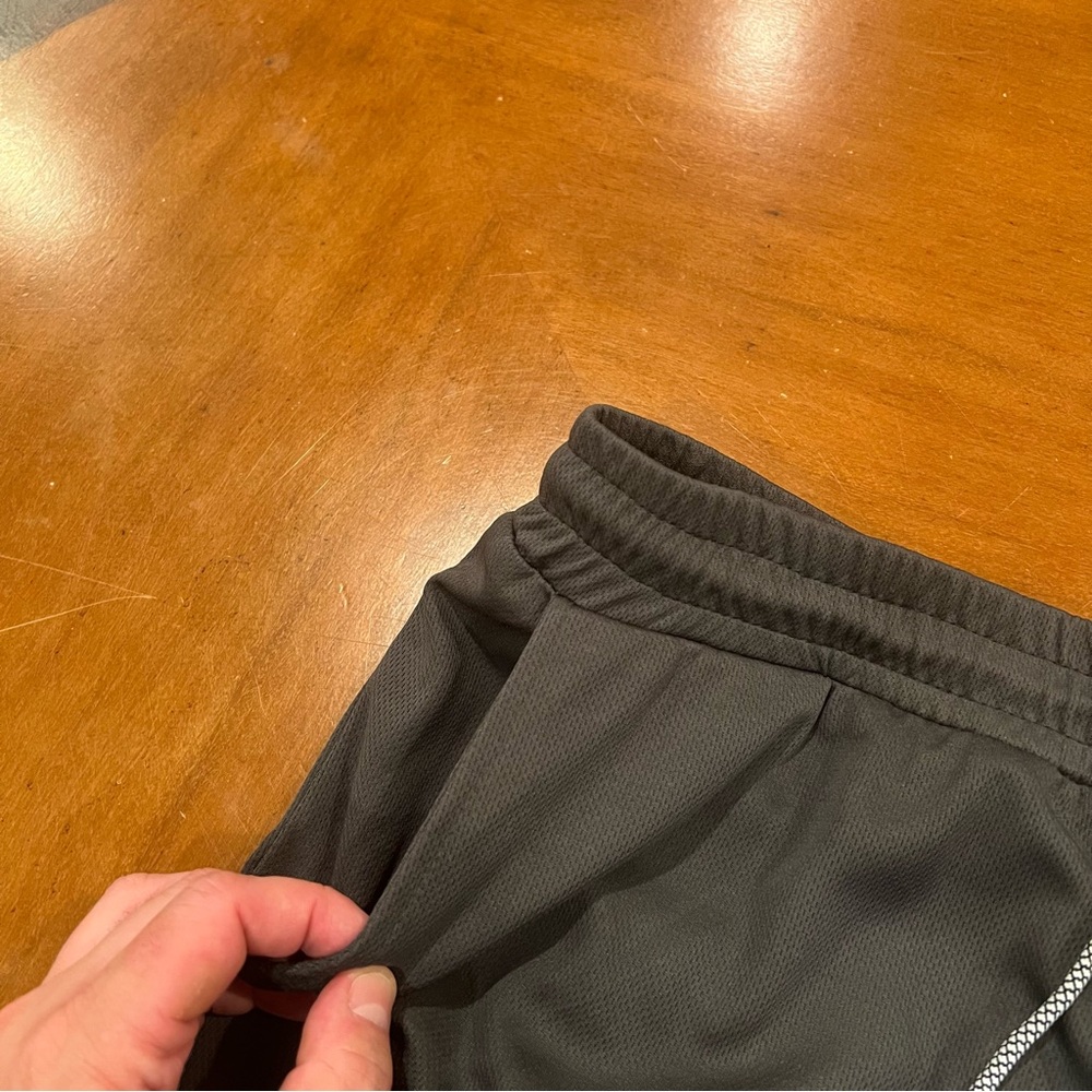 Surenow Men’s 2 in 1 Running Shorts Quick Dry with Liner XXL Dark Gray Workout - Picture 6 of 16